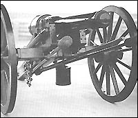 20-pounder Parrott, Ashe carriage, for Port Hudson State Commemorative Area (LA.).
